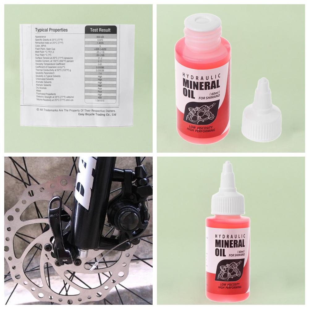 Bike Accessories Bicycle Brake Mineral Oil System 60ml Fluid Cycling Mountain Bikes For Shimano