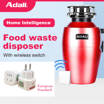ADALI Food Waste Disposer Wireless Switch 560W High Horsepower Copper Motor Residue Garbage Processor Grinder kitchen appliances