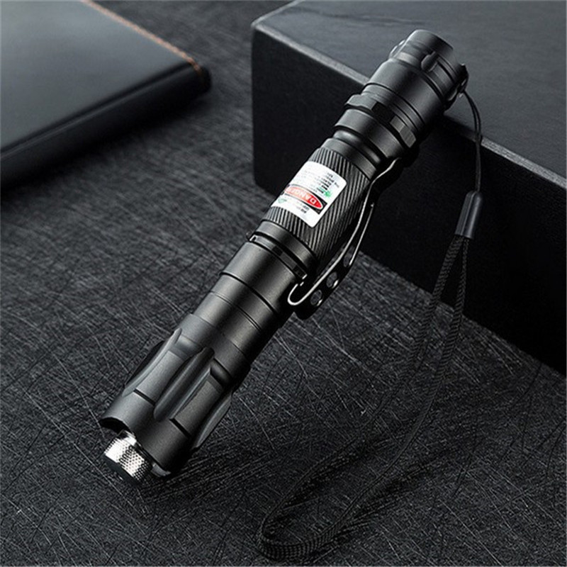 Portable Green Laser Pointer High Power Multiple Pattern Focus Laser Sight Laserpointer Flashlight Hunting Green Laser Pen