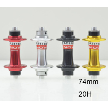 A211 Bike Hub Aluminum Alloy front 20 Holes for folding bike bicycle hub Black Red Silver Gold 74mm