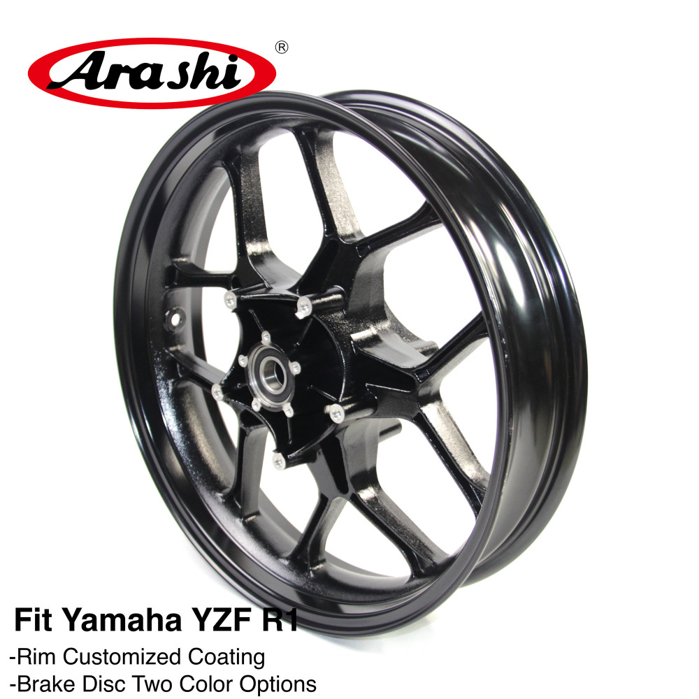 Arashi For YAMAHA YZF R1 2015 2016 2017 Front Wheel Rim Motorcycle Rim R1 15 16 17 A356/AC4CH OEM Grade Aluminum