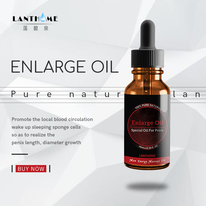 Lanthome 10ml Men Growth Extension Essential Oils Men Enlarge Cock Pennis Enlargement