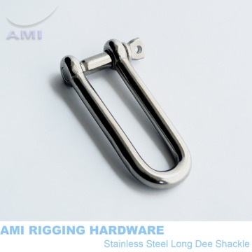 5mm Long Dee Straight Shackle Stainless Steel 316 Marine Grade Marine Boat Rgging Hardware