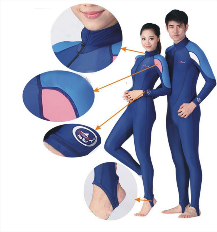 Diving Suit Full Dive Skin Jump Suit Wimming Wetsuits dive suit men or women swimming Swimwear