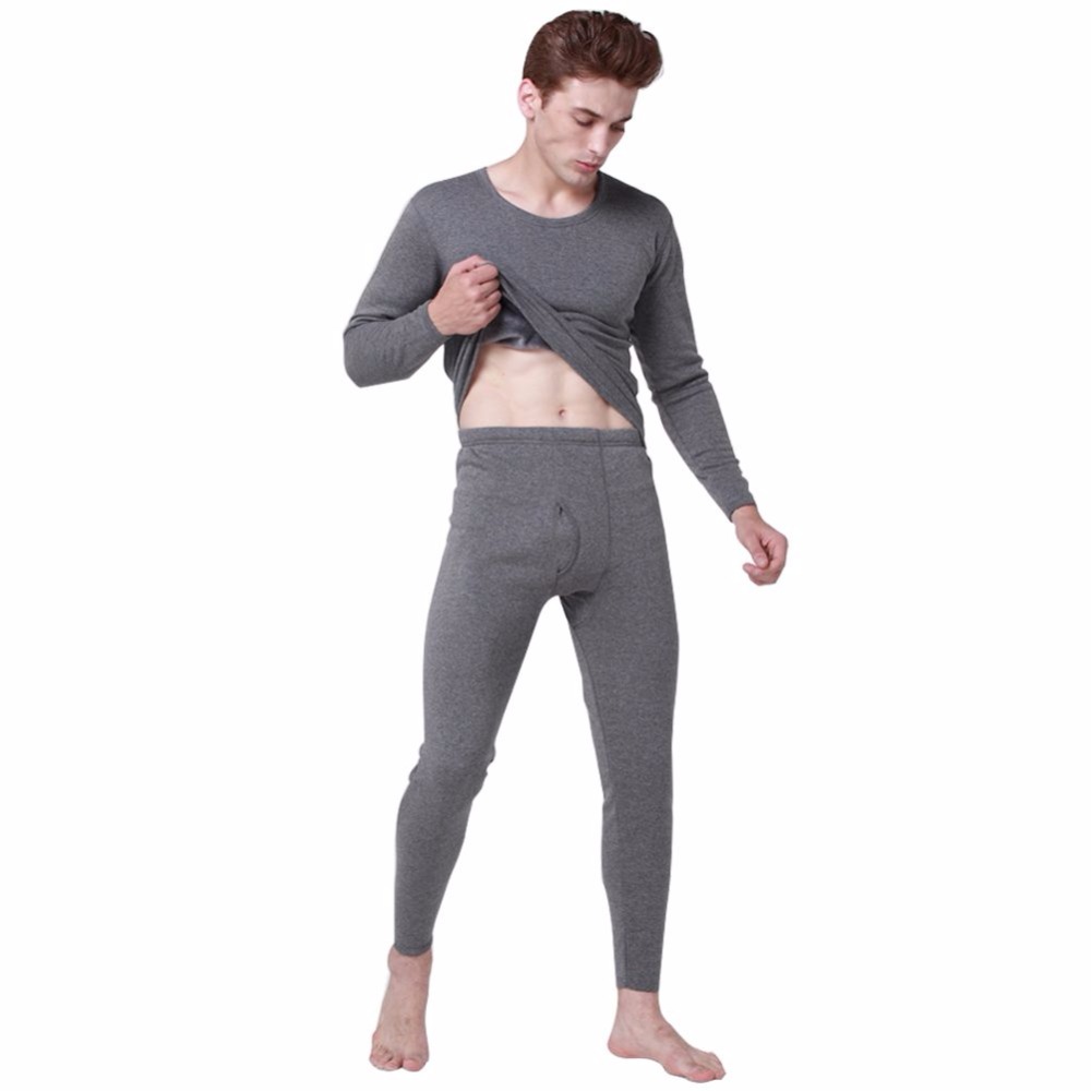 Men's Thermal Underwear Sets Winter Warm Men's Underwear Women Thick Thermal Underwear Long Johns