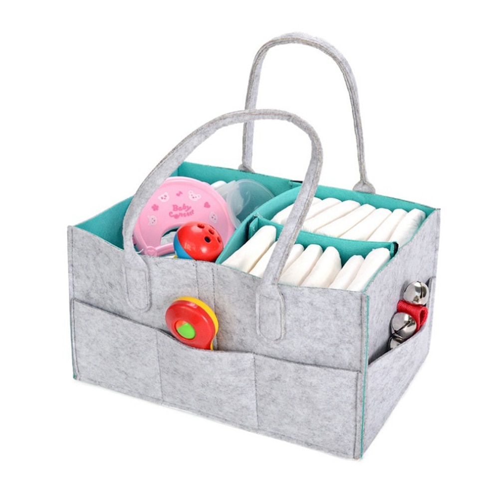 Maternity Clothes Handbag Baby Diaper Bag Newborn Nursery Storage Foldable Nappy Bag Baby Care Organizer Container