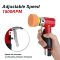Drillpro Eccentric Air Angle Sander Grinder Polisher Elecentric Pneumatic Polishing Grinding Machine with 2/3 inch Sanding Pad