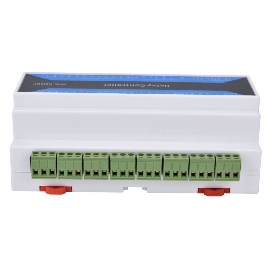 8 Channel Industrial Ethernet IP Network Relay module Remote Controller Device Ethernet to RS485 Bistable Relay