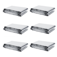 6 Pack Silver Plant Reflective Film Garden Greenhouse Agriculture Covering PETP Foil Sheet to Effectively Increase Plants Growth