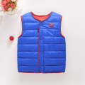 Children Clothing Winter Outerwear&Coats Animal Graffiti Thick Princess Girls Vest Hooded Kids Jackets Baby Girl Warm Waistcoat