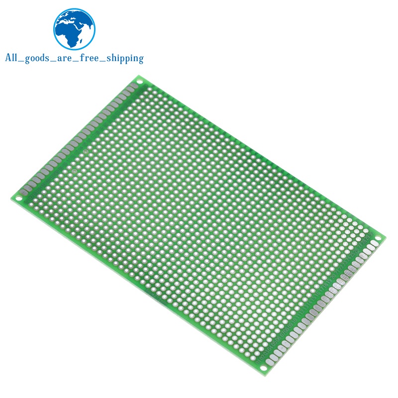 8x12cm 80x120 mm Double Side Prototype PCB Universal Printed Circuit Board Protoboard For Arduino