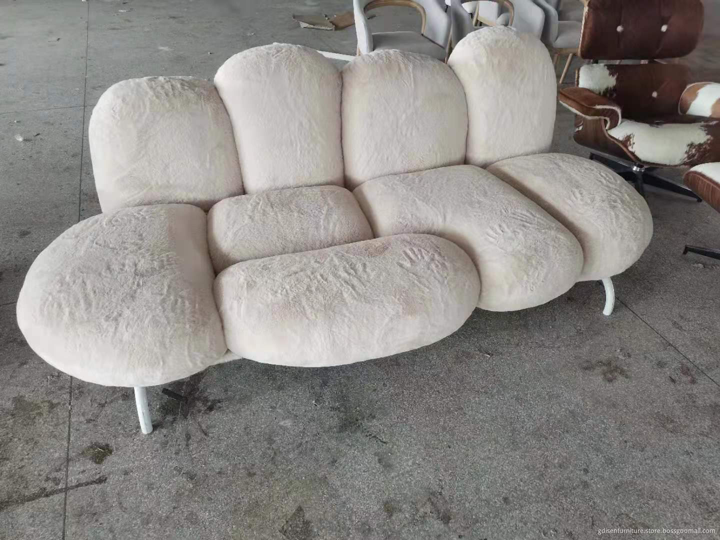 Three Seaters "Cipria" sofa Living Room Furniture