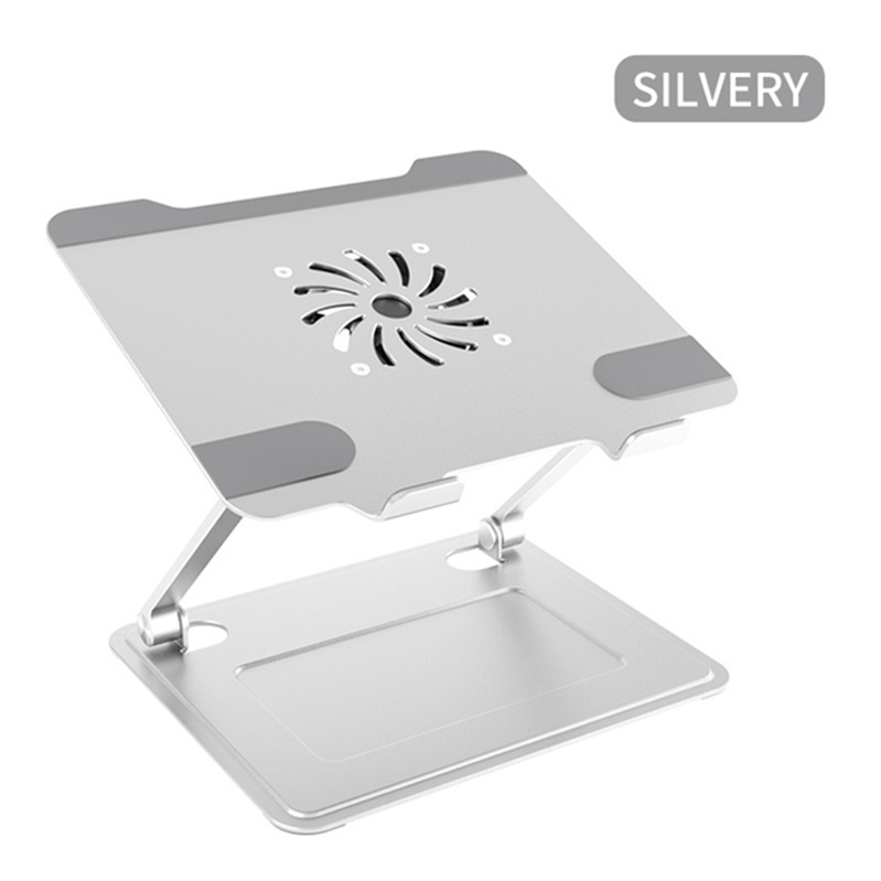 Silver Laptop Stand Adjustable Laptop Cooling Stand