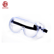 Personal protective safety goggles transparent with air vent