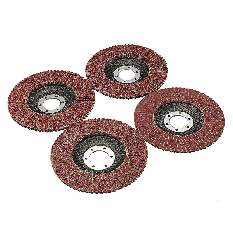 Professional Flap Discs 115mm 4.5 Inch Sanding Discs 60 Grit Grinding Wheels Blades For Angle Grinder