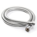 G1/2 Inch Flexible Shower Hose 1m/ 1.5m/ 2m Plumbing Hoses Stainless Steel Chrome Bathroom Water Head Showerhead Pipe