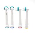 4 pcs for Oral B Original Genuine Dual Deep Clean Compatible for Cross Action Power Electric Replacement Toothbrush Heads