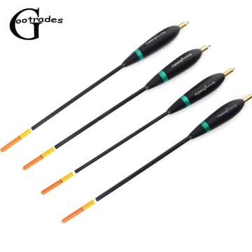 4Pcs/lot Weight Tail Bobber Fishing Floats Paulownia Wood Fishing Floats 8g-10g 24cm-26cm Float Carp Fishing Accessories