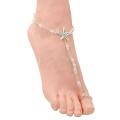 Barefoot Sandals womens Beach anklets starfish Bracelet Chain Wedding foot jewelry party accessories