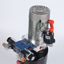 DC double-acting solenoid control hydraulic power unit