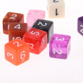 Pack of 20pcs 15mm 6 Sided Dice Set, Great for TRPG for D&D lRPG Game Table Game Accessories