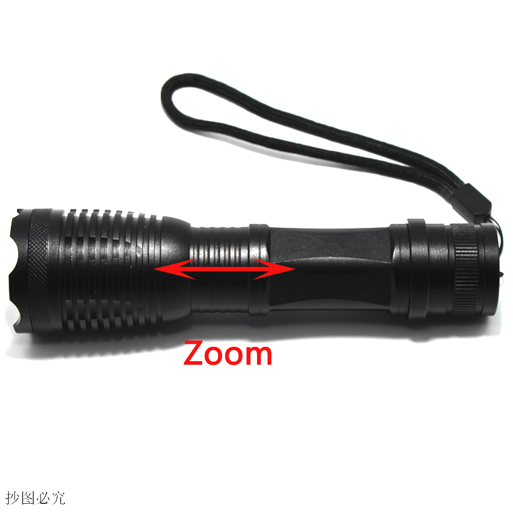 outdoorLED Zoom Tactical Flashlight Red/ Green/ White Hunting Light IR 850nm Lantern + Remote Pressure Switch + Gun Mount