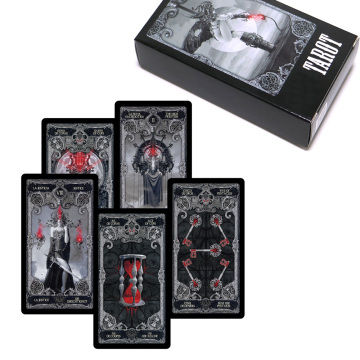 2020 XIII Dark tarot cards deck board game English Spanish French German mysterious divination fate personal use card game
