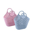 Soft plastic hand basket, Bath Basket, storage baskets, shopping basket