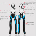 Professional Tools Wire Pliers Set Stripper Crimper Cutter Needle Nose Nipper Wire Stripping Crimping Multifunction Hand Tools