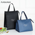 PURDORED 1 Pc Portable Unisex Lunch Bags Waterproof Food Picnic Lunch Box Bag Insulated Women Cooler Bags Fresh Bento Pouch