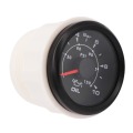 52mm Stainless Steel Oil Pressure Gauge Waterproof Boat Car Fuel Pressure Meter 5Bar/10Bar with 7 Colors Backlight