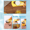 Wonderlife Creative Multi-function Bottle Opener Jar Opener Easy Grip Bottle Opener Twist Off Lid Quick Opening Cooking