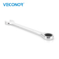 24mm Ratchet Wrench Spanner Fixed Head Mirror Polish 72T Ratcheting High Torque Multitool