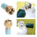 1pc Propane Refill Adapter Lp Gas Cylinder Tank Coupler Heater Camping Hunt Outdoor Valve Connector Propane Refill Lp Gas