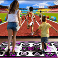 Double Dancing Mat Non-slip Dance Step Somatosensory Game Mat Dancing Mat + 2 Remote Controls + Wireless Receiver #3