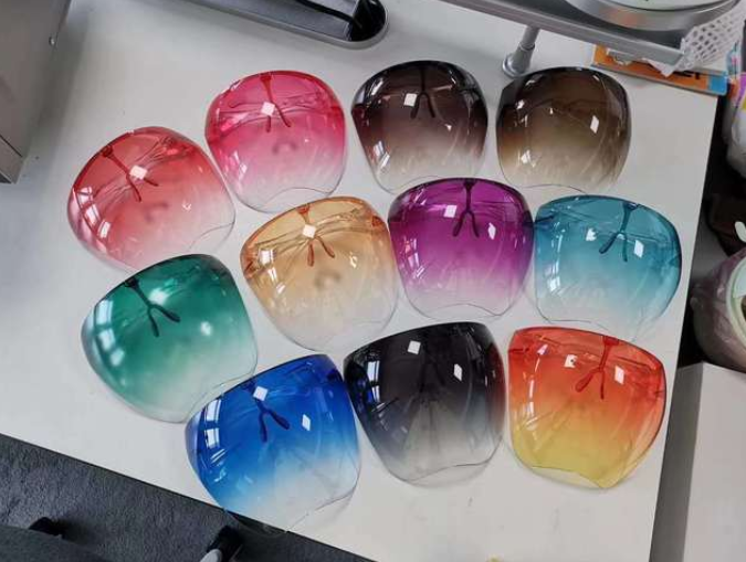 Men's Women's Faceshield Protective Glasses Goggles Safety Blocc Glasses Anti-Spray Mask Protective Goggle Glass Sunglasses