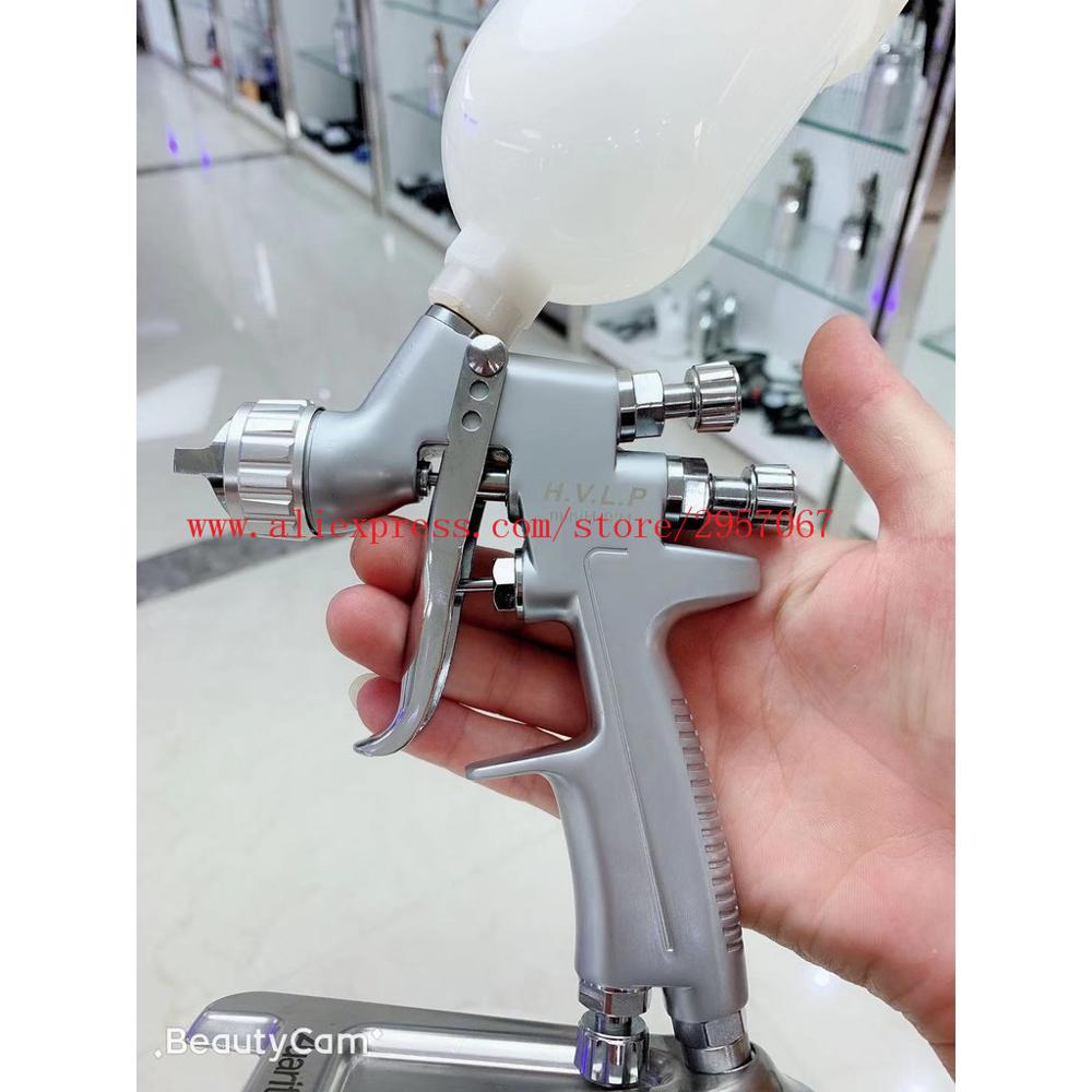 Auarita MINI H-921 Professional HVLP Gravity Feed Air Spray Gun 1.0mm nozzle 250ml mini paint sprayer