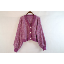Custom Knitted Long Coat for Sale