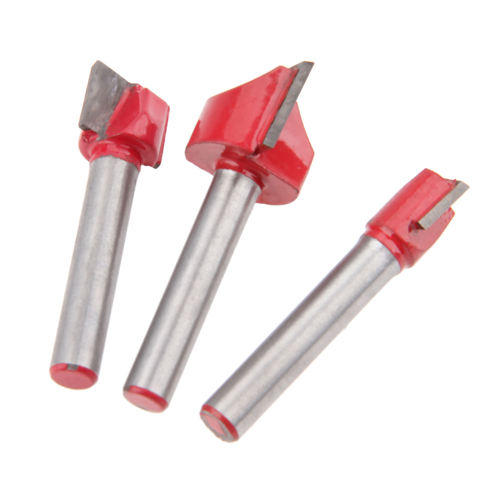 1Pc 6mm Shank Wood Cutter Cleaning Bottom Engraving Knife Router Bit 3D Woodworking Carbide Alloy Milling Cutter Carpentry Tools