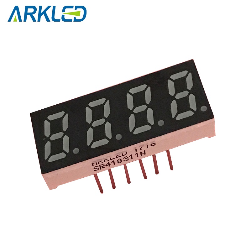 0.31 inch 4 digit 7 segment led display