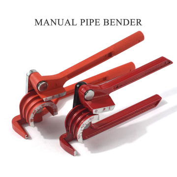 90° and 180° bending Pipe Bender Suitable For 6mm/8mm/10mm Thin Tube Manual Pipe Bender Three-Slot Design Labor-Saving Durable