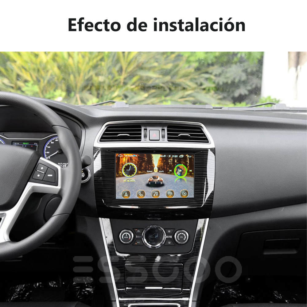 Essgoo Android Universal Car Radio 2 Din Stereo 7 inch Autoradio RDS Auto Multimidia Player Automotivo Gps Navigation 2+16G