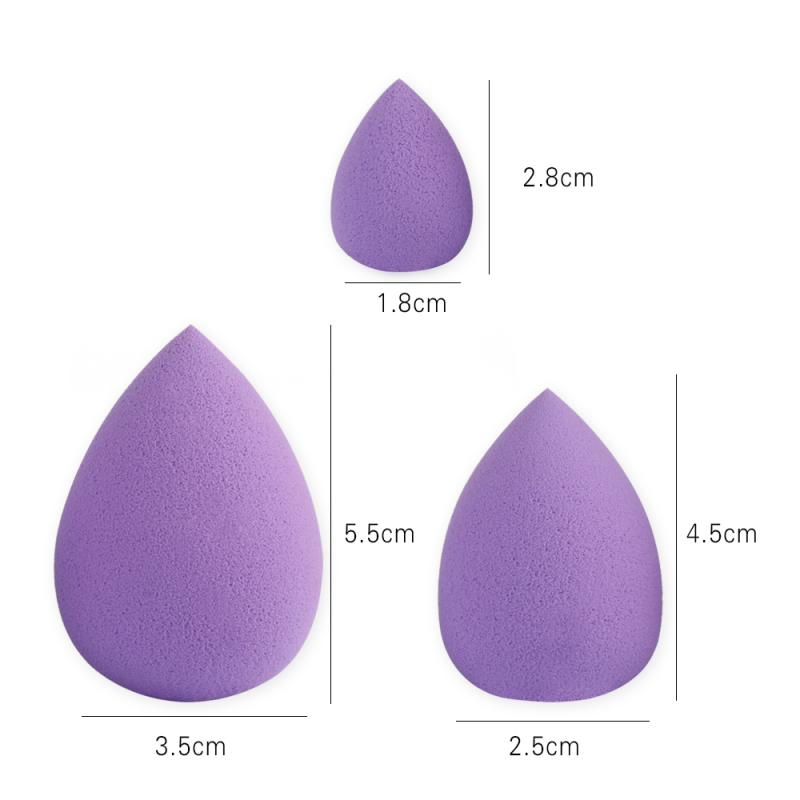 Cosmetic Puff Powder Puff Smooth Women's Makeup Foundation Sponge Beauty Make Up Tools Accessories Water-drop Shape Makeup Tools