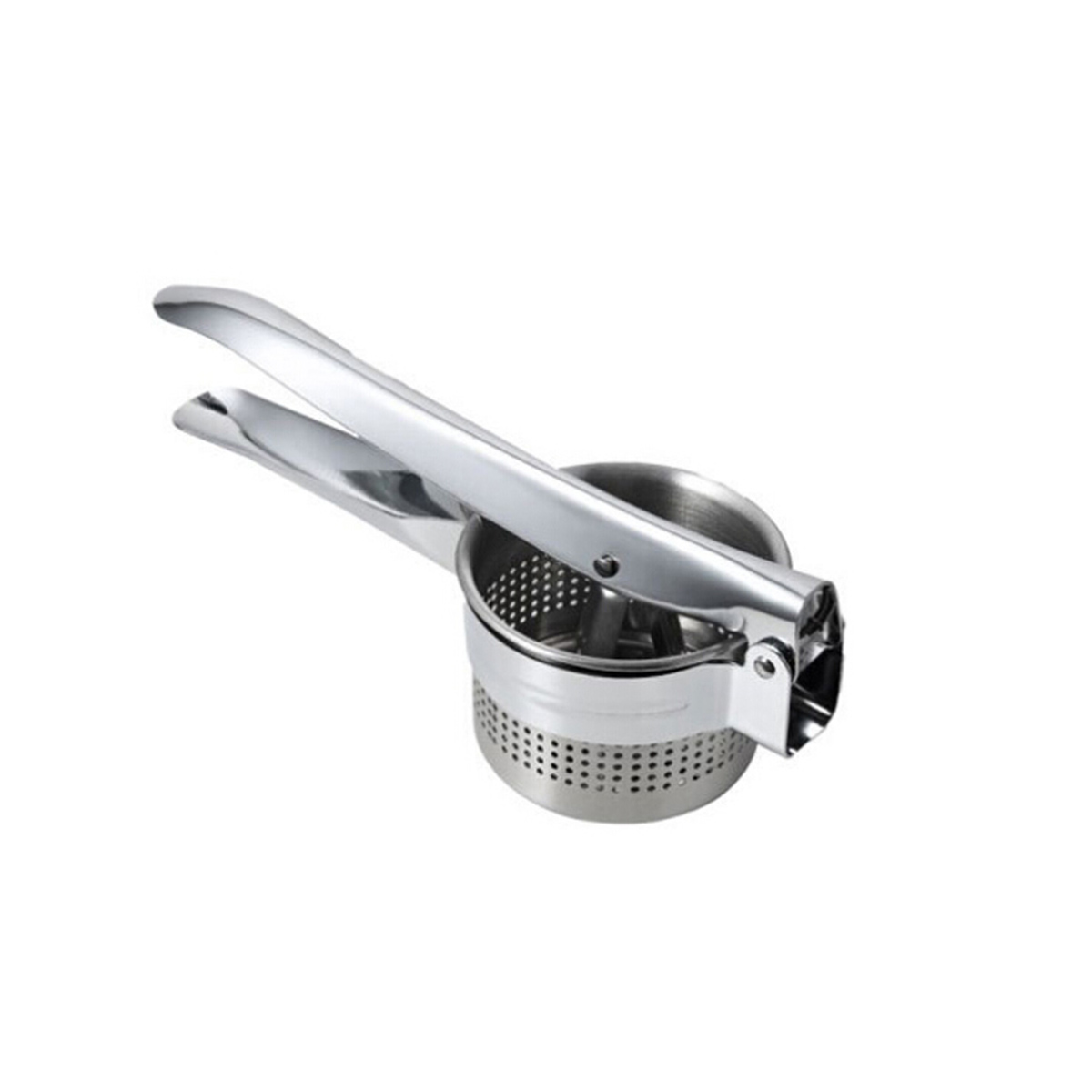 Stainless Steel Potato Masher Potato Ricer Fruit Vegetable Press Juicer Crusher Squeezer Multifunctional Kitchen Tool