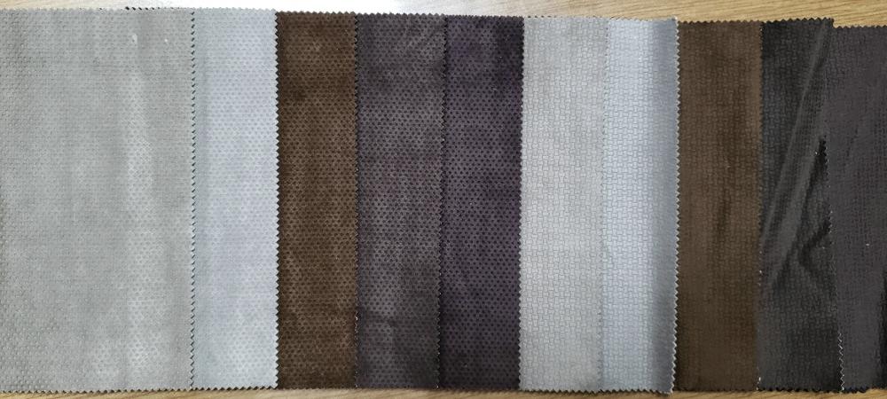 Burnout Velvet Sofa Fabric