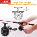 LEO Fishing Reel DWS60 4 + 1BB 2.6:1 65MM Fly Wheel with High Foot Aluminum alloy Fishing Reels Fishing Accessories