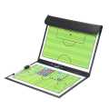 Foldable Magnetic Tactic Board Soccer Coaching Coaches Tactical Board Football Game Portable Football Training Tactics Clipboard