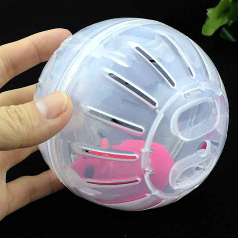 2020 Small Pet Running Ball Toy Accessories New Pet Rodent Mice Jogging Hamster Gerbil Rat Toy Plastic Exercise Ball