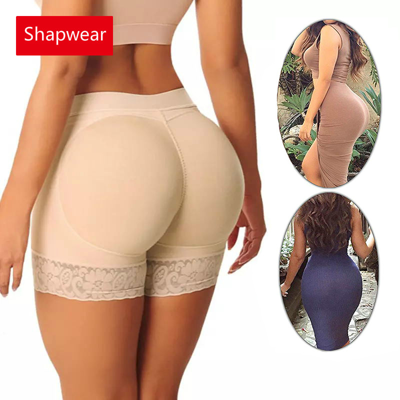 Women Shapers Padded Butt Lifter Panty Butt Hip Enhancer Fake Hip Shapewear Underwear Briefs Push Up Panties Plus Size 3XL