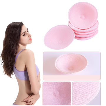 5Pairs Pregnancy Breast Nursing Pads Cotton+Sanitary Sponge Reusable 3D Cup Washable Pad Maternity Breastfeeding Accessories